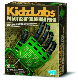 Набор 4М «Роботизированная рука» Набор 4М «Роботизированная рука»