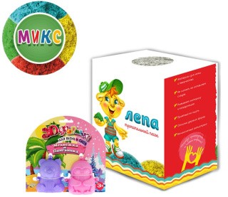 Трогательный песок Лепа «Набор Микс» 2 кг Трогательный песок Лепа «Набор Микс» 2 кг