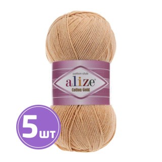 Пряжа ALIZE Cotton Gold (446), пепельная пудра, 5 шт. по 100 г Пряжа ALIZE Cotton Gold (446), пепельная пудра, 5 шт. по 100 г