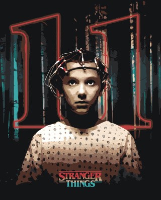 Картина по номерам ОСД Очень странные дела