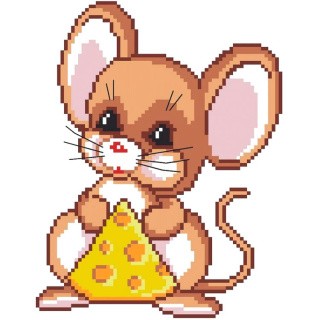 Набор для вышивания «Мышонок» Набор для вышивания «Мышонок»