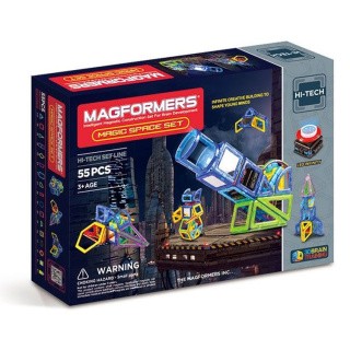 Магнитный конструктор Magformers Magic Space Set (55 дет)
