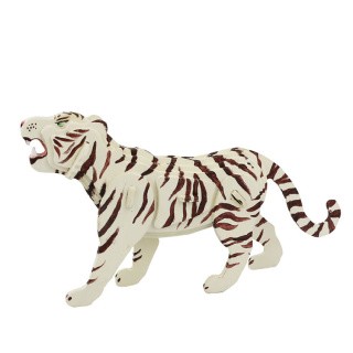 3D пазл-раскраска «Тигр»