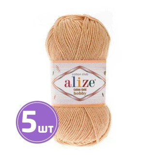 Пряжа ALIZE Cotton Gold Hobby (446), пыльная роза, 5 шт. по 50 г Пряжа ALIZE Cotton Gold Hobby (446), пыльная роза, 5 шт. по 50 г