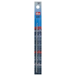 Крючок для вязания, алюминий, 2,5 мм, 14 см, PRYM