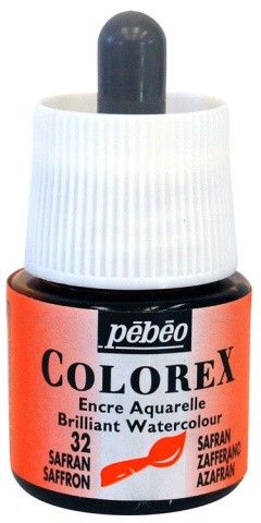 Акварельные чернила Pebeo Colorex (шафран), 45 мл