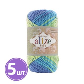 Пряжа ALIZE Bella Batik 100 (4146), мультиколор, 5 шт. по 100 г