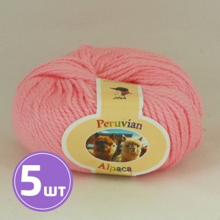 Пряжа COLOR CITY Alpaca Peruvian (1803), ярко-розовый, 5 шт. по 100 г