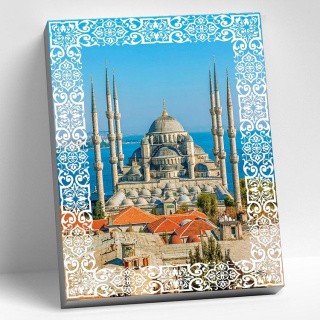 Картина по номерам «Голубая мечеть. Стамбул» Картина по номерам «Голубая мечеть. Стамбул»