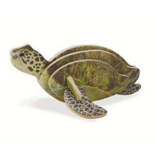 Деревянный 3D пазл «Морская черепаха»