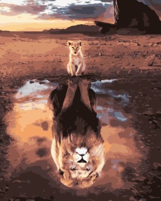 Картина по номерам «Внутренняя сила» Картина по номерам «Внутренняя сила»