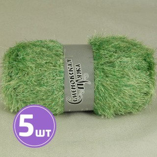 Пряжа Семеновская Holiday grass (16034), долина-зеленый 5 шт. по 100 г Пряжа Семеновская Holiday grass (16034), долина-зеленый 5 шт. по 100 г