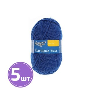 Пряжа Семеновская Karapuz Eco (180), василек 5 шт. по 50 г Пряжа Семеновская Karapuz Eco (180), василек 5 шт. по 50 г