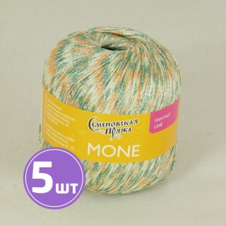 Пряжа Семеновская пряжа Mone (52127), мульти90016, 5 шт. по 100 г Пряжа Семеновская пряжа Mone (52127), мульти90016, 5 шт. по 100 г