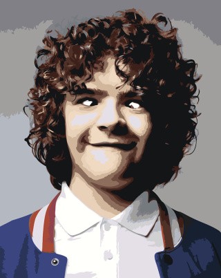 Картина по номерам «Очень странные дела ОСД: Дастин 40x50»