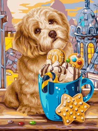 Картина по номерам «Сладости» Картина по номерам «Сладости»