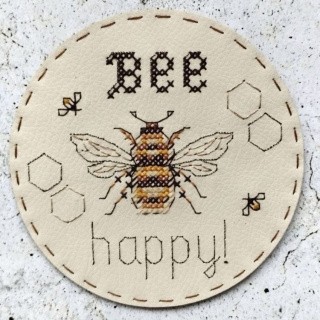 Подстаканник «Bee happy»