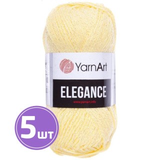 Пряжа YarnArt Elegance (116), лимонный-радуга, 5 шт. по 50 г