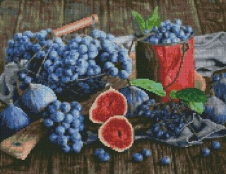 Алмазная вышивка «Виноград» Алмазная вышивка «Виноград»