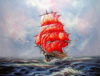 Алмазная вышивка «Мечта Ассоль» Алмазная вышивка «Мечта Ассоль»