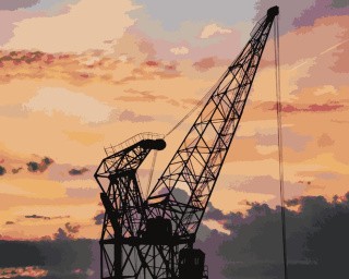 Картина по номерам «Утро рабочих» Картина по номерам «Утро рабочих»