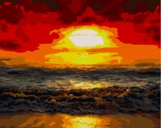 Картина по номерам «Бурлящая стихия» Картина по номерам «Бурлящая стихия»