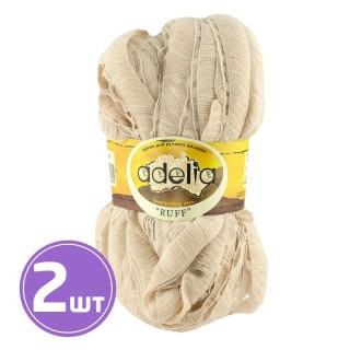 Пряжа Adelia RUFF (26), экрю, 2 шт. по 150 г Пряжа Adelia RUFF (26), экрю, 2 шт. по 150 г