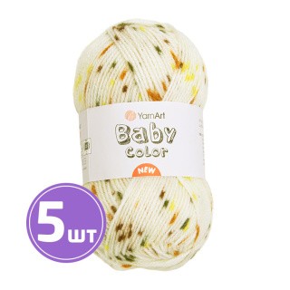 Пряжа YarnArt Baby color new (Беби колор нью) (206), принт, 5 шт. по 50 г Пряжа YarnArt Baby color new (Беби колор нью) (206), принт, 5 шт. по 50 г