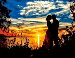 Картина по номерам «Закат» Картина по номерам «Закат»