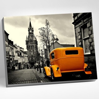 Картина по номерам «Лондонское такси» Картина по номерам «Лондонское такси»