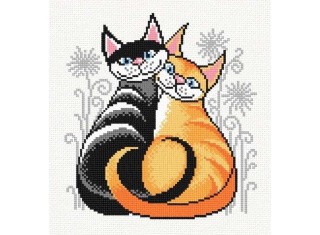 Набор для вышивания «Полосатики»