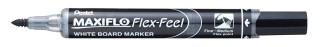 Маркер Maxiflo 1 - 5 мм перо круглое, черный, Pentel