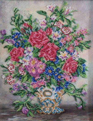 Набор вышивки бисером «Вальс цветов»