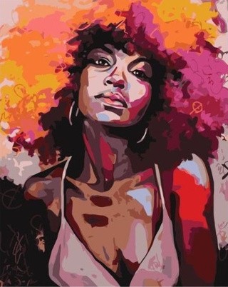 Картина по номерам «Женщина» Картина по номерам «Женщина»