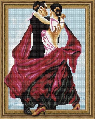 Алмазная вышивка 5D «Танец» Алмазная вышивка 5D «Танец»