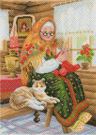 Рисунок на ткани «Бабушкина радость»