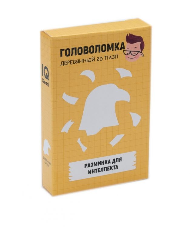 Головоломка деревянная Орел, 7 элементов — картинка 2