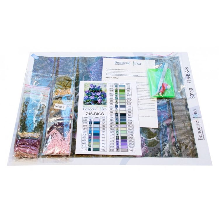 Алмазная вышивка «Дивная сирень» — картинка 3