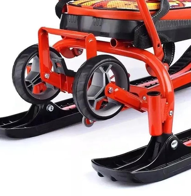 Снегокат детский со спинкой Тимка спорт 6 Граффити — картинка 7