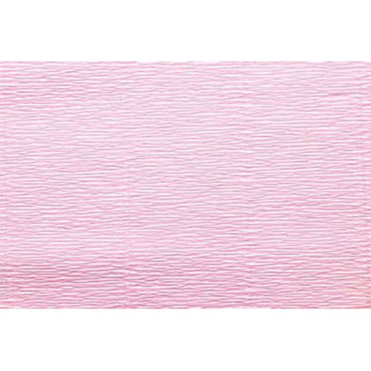 Гофрированная бумага 2,5 м, 549 св.розовый