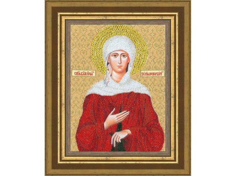 Набор вышивки бисером «Образ Святой блаженной Ксении Петербургской» — картинка 2