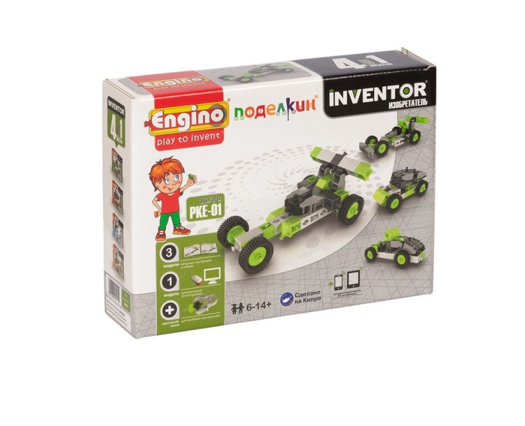 Пластиковый конструктор «Автомобили», Поделкин & Engino — картинка 4