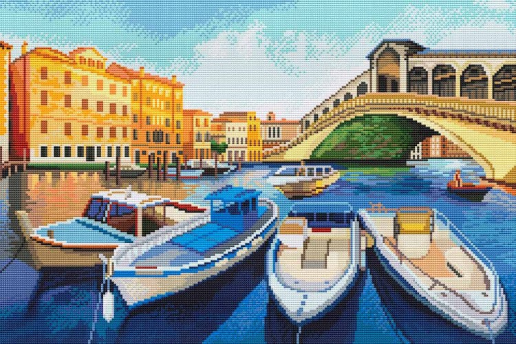 Алмазная вышивка «Тихая гавань» — картинка 2