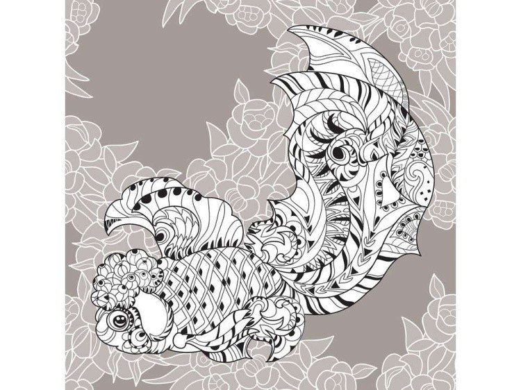 Набор-антистресс для вышивания «Узор золотой рыбки» — картинка 2