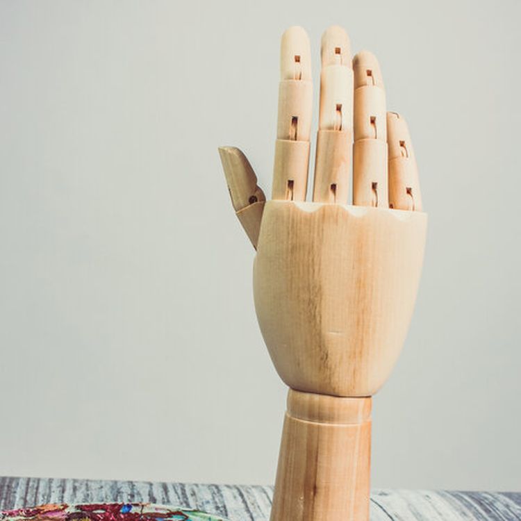 Манекен художественный «Рука», высота 30 см., мужская правая, дерево, BRAUBERG ART CLASSIC  — картинка 5