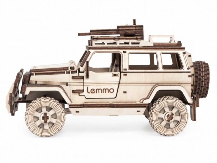 Конструктор из дерева «Внедорожник Булат», Lemmo — картинка 3