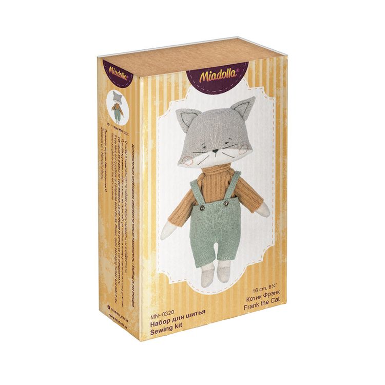 Набор для шитья «Котик Фрэнк» — картинка 3