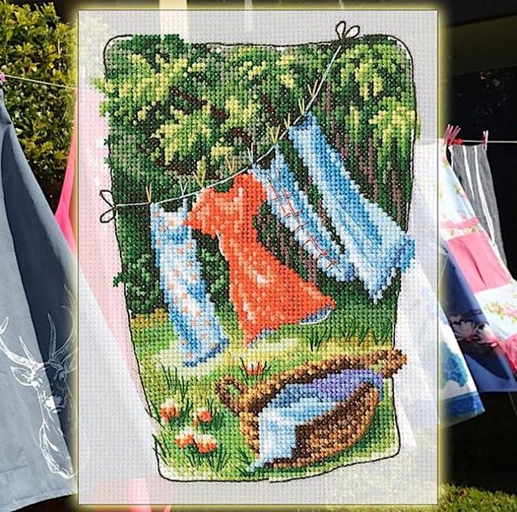 Набор для вышивания «Старый бабушкин сад-4» — картинка 3