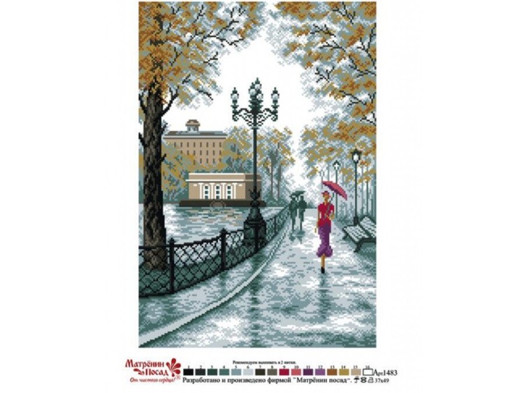Набор для вышивания «Патриаршие пруды» — картинка 2