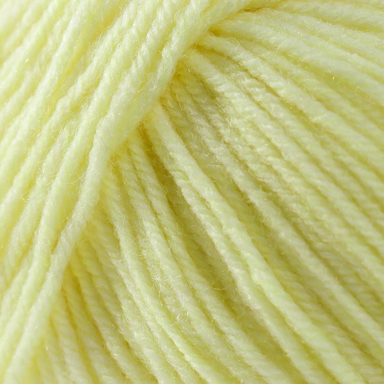 Пряжа из Троицка Кроха (064), светлый лимон, 10 шт. по 50 г — картинка 4